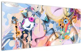 Tablou - Abstracție de basm (120x50 cm)