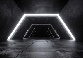 Fototapet - Tunel 3D (147x102 cm)