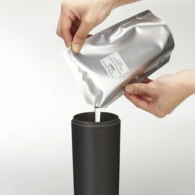 Dozator de săpun lichid negru din plastic 500 ml Round – YAMAZAKI