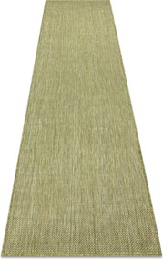 Covor, traversa SISAL SION A5165A Melanj țesute plate verde