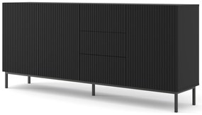 Comodă 3D3S 200 Rowanna (Negru). 1125009