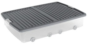 Cutie de depozitare sub pat din plastic cu capac 79x58x16,5 cm W box underbed XL – KIS