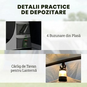 Outsunny cort familial multiplu persoane | Aosom Romania