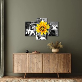 Tablou cu floare galbenă (90x60 cm)