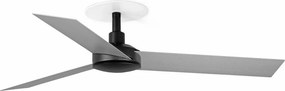 Ventilator tavan incastrabil cu telecomanda CRUISER S negru/aluminiu
