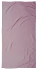 Prosop de fitness Tom Tailor Cozy Mauve , 70 x 140cm, 70 x 140 cm