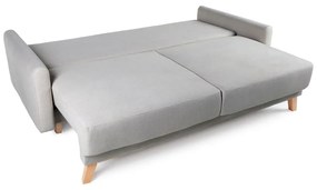 Canapea extensibilă Bonami Selection Pop, gri deschis