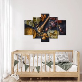 Tablou cu cu fructe uscate (150x105 cm)