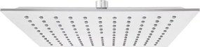 Palarie de dus patrata Eco Vista 250x250 mm crom lucios