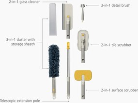 Kit de curățenie 6 buc. CleanTech – Joseph Joseph