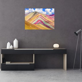 Tablou - Muntele Curcubeu, Peru (70x50 cm)