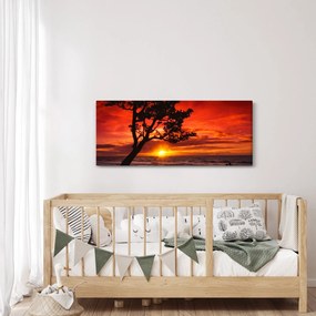 Tablou - Apus de soare (120x50 cm)