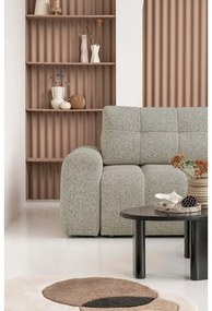 Colțar modular maro deschis extensibil/cu spațiu de depozitare (cu colț pe partea dreaptă) Lulu – Miuform