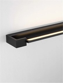 Aplica LED ambientala directionabila pentru baie/exterior IP44 PARK negru