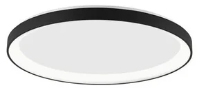 Plafoniera LED moderna design slim 48cm PERTINO negru NVL-9853674