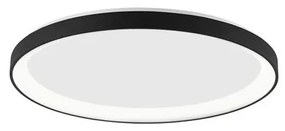 Plafoniera LED moderna design slim 48cm PERTINO negru NVL-9853674