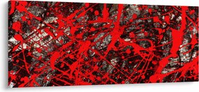 Tablou - Abstracție expresivă (120x50 cm)