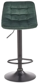 Scaun de bar tapitat H-95 - Verde