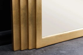 Oglinda de perete decorativa Art Deco 160cm, auriu