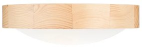 Plafonieră NATURAL SLIM 1xE27/60W/230V ø 27 cm pin