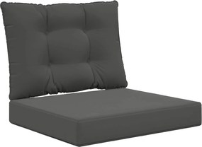 vidaXL Perna pentru canapea de exterior 2 pcs Antracit Poliester