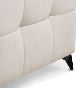 Colțar extensibil Nardo L pe stânga - pluș bej Pretty 03