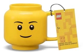 Cană pentru copii galben din ceramică 530 ml Head – LEGO®