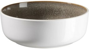 Mäser Set de farfurii adânci Lunaria Brown 18 cm,4 bucăți