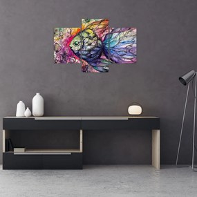 Tablou - Peștișorul colorat (90x60 cm)