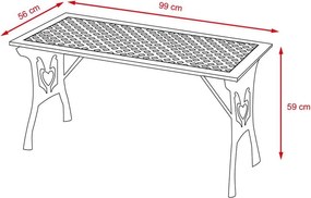 Set mobilier de grădină 4 piese Avenberg HAMILTON