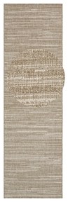 Covor de exterior bej de tip traversă 350x80 cm Gemini - Elle Decoration