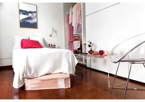 Cutie de depozitare sub pat din plastic cu vacuum 65x45x15,5 cm Pink Edition – Compactor