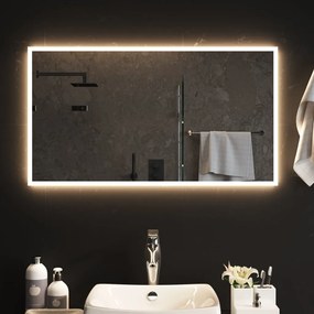 Oglinda de baie cu LED, 50x90 cm 1, 50 x 90 cm