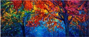Tablou cu pictura naturii (120x50 cm)