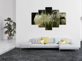 Tablou cu ceața de dimineața (150x105 cm)