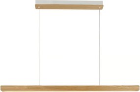 Nordlux - Lustră LED ILGAS pe cablu, reglabilă, 47W/230V, 3000K, frasin alb