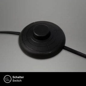 Lampadar Brilo 1xE27/10W/230V negru