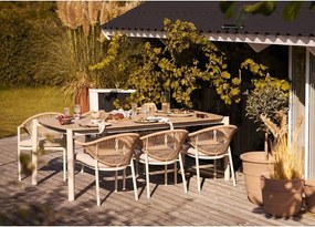 Farfurii bej 4 buc. din gresie ø 27 cm Viola – House Nordic