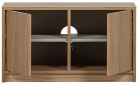 Comodă TV modulară cu aspect de lemn de stejar 77x44 cm Modulair – vtwonen