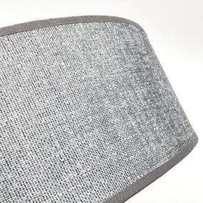 Plafonieră SIRJA 2xE27/15W/230V, diametru 45 cm, gri