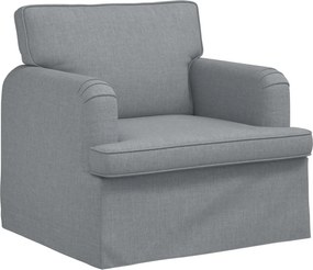 vidaXL Canapea Gri deschis 84 x 80 x 85 cm țesătură