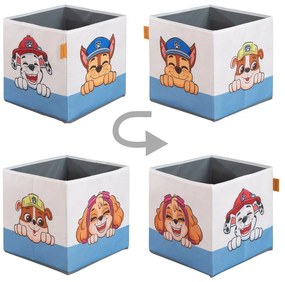 Organizatoare de jucării pentru copii 2 buc. din material textil 27x27x27 cm Paw Patrol – Roba