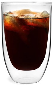 Set 6 pahare cu perete dublu Vialli Design NATALIE, 350 ml