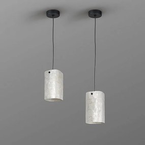 Pendul metal negru, sidef alb Nakar