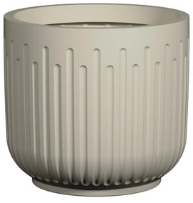 Ghiveci de flori Arcus, alb matasos, dimensiuni multiple - Ghivece ceramice mărimea: S - ⌀ 40, h. 37 cm