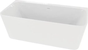 Cada freestanding Rune Vetur acril alb lucios 150x80 cm lipitadeperete,BTW