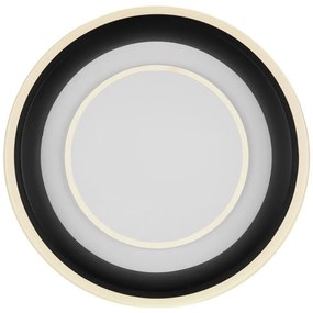 Plafoniera LED cu telecomanda design modern Tabano negru mat