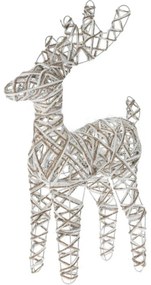 Decorațiune Ren LED de Crăciun Greyse, 50 cm