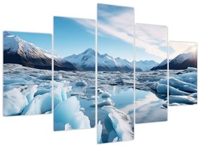 Tablou - Formațiuni glaciare (150x105 cm)