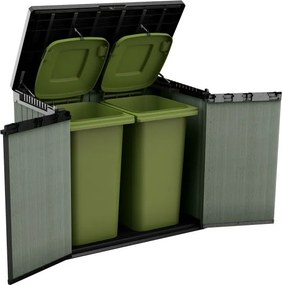 Keter cutie de depozitare pentru grădină SIO Darwin 1150 l, verde